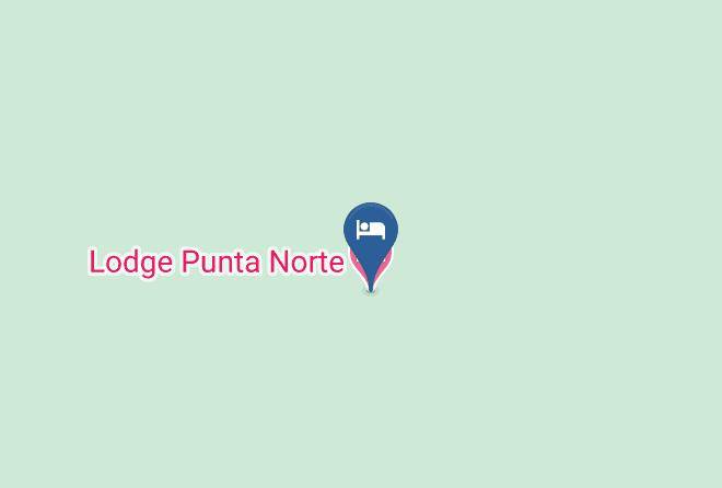 Lodge Punta Norte Map