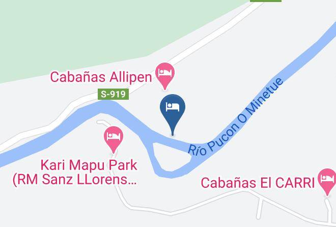Cautin Province - Lodge Rio Liucura Maps