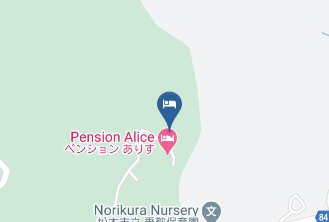 Matsumoto City - Lodge Rokusai Maps