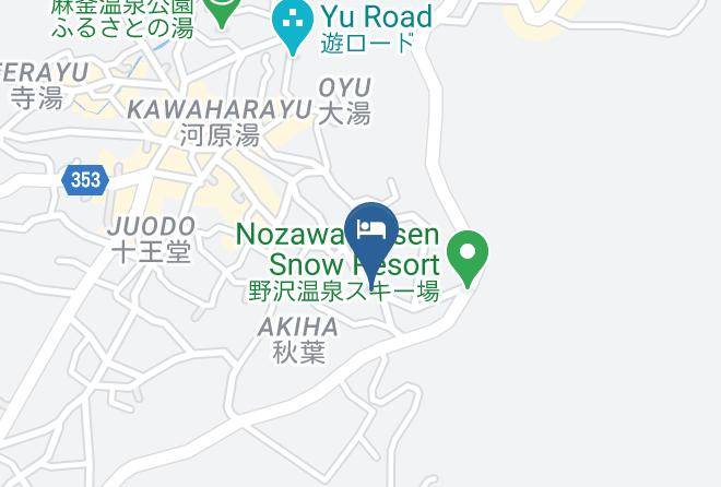 Nozawaonsen Vil Shimotakai District - Lodge Seizan Maps