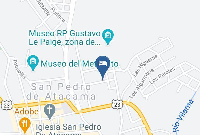 El Loa - Lodge Tatais Maps
