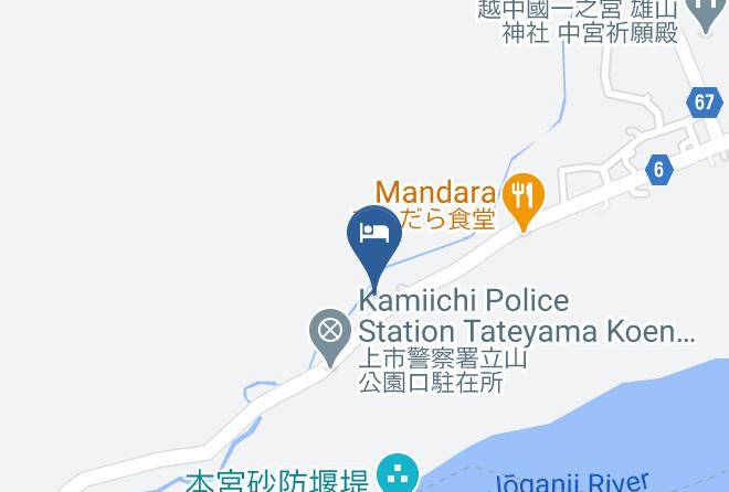 Tateyama Townnakaniikawa District - Lodge Tateyama Renp Maps