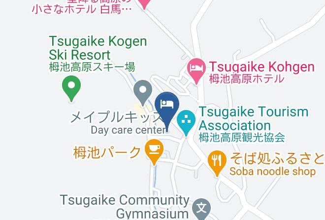 Otari Vil Kitaazumi District - Lodge Tsubaki Maps