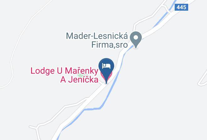 Bruntal - Lodge U Marenky A Jenicka Maps