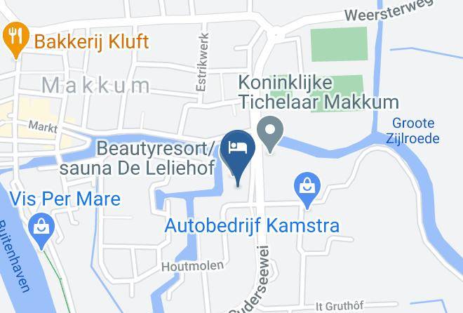 Sudwest Fryslan - Lodgehotel De Lelie Maps