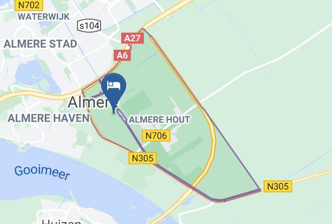 Almere - Lodgerie Het Groene Geheim Maps