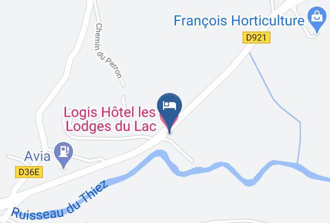 Savoie - Lodges Du Lac Maps