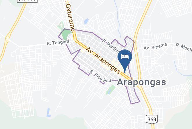 Arapongas - Lodi Hotel Express Arapongas Maps