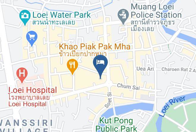 Amphoe Mueang Loei - Loei Orchid Hotel Maps