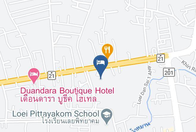 Amphoe Mueang Loei - Loei Pavilion Resort Hotel Maps
