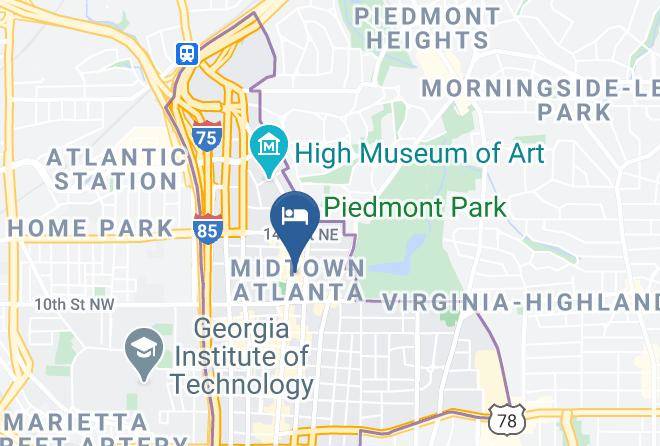 Fulton - Loews Atlanta Hotel Maps