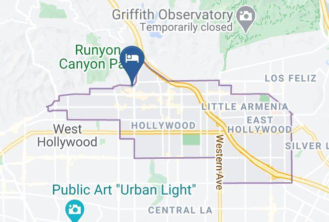 Los Angeles - Loews Hollywood Hotel Maps
