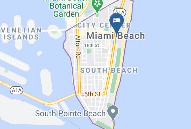 Miami Dade - Loews Miami Beach Hotel Maps