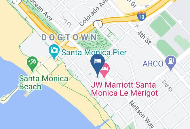 Los Angeles - Loews Santa Monica Beach Hotel Maps