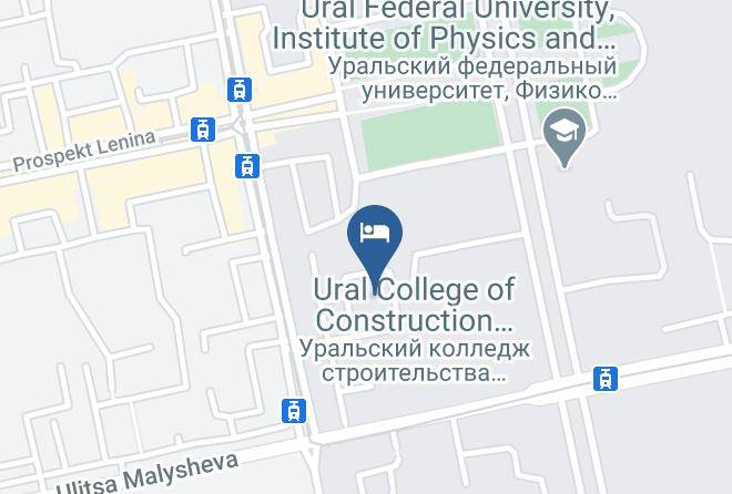 Yekaterinburg - Loff Hotel Maps
