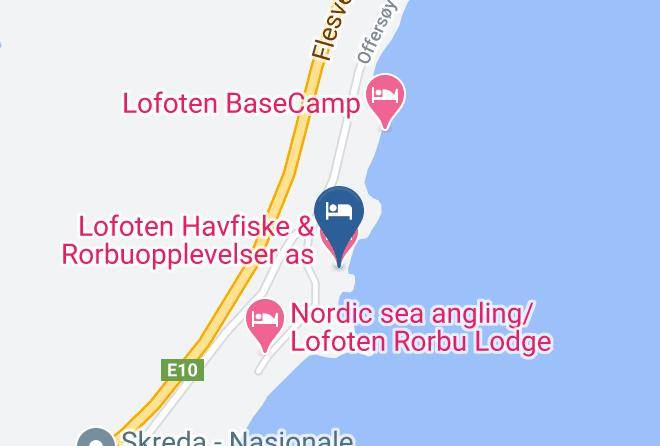 Vestvagoy - Lofoten Fishing & Wilds Activities As Maps