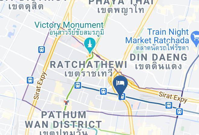 Ratchathewi - Loft Bangkok Hotel Maps