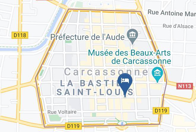 Aude - Loft Carcassonne Maps