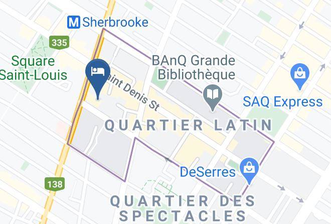 Montreal - Loft Hotel Montreal Maps