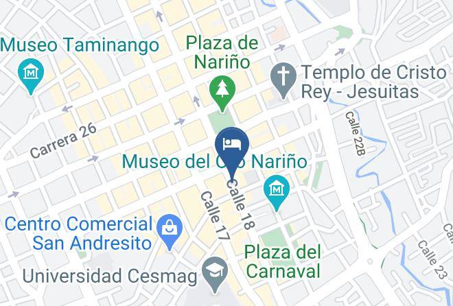 Pasto - Loft Hotel Maps