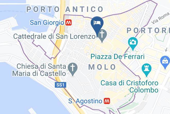 Genoa - Loft In San Lorenzo Maps