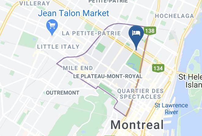 Montreal - Loft Jacques Cartier Maps