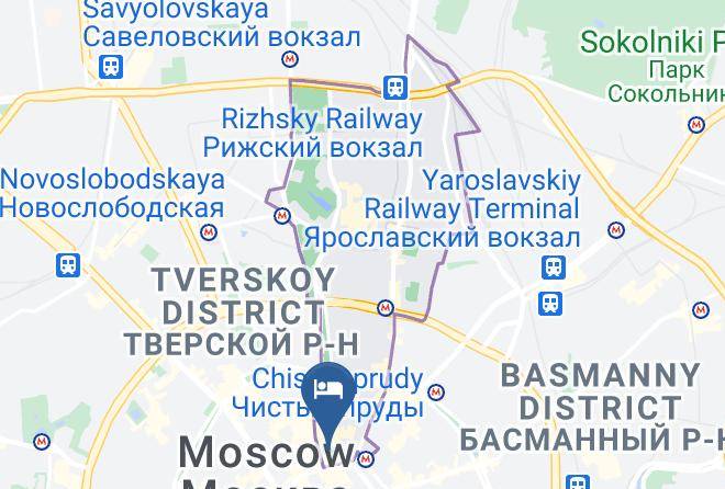Moscow - Loft Lebed' Maps