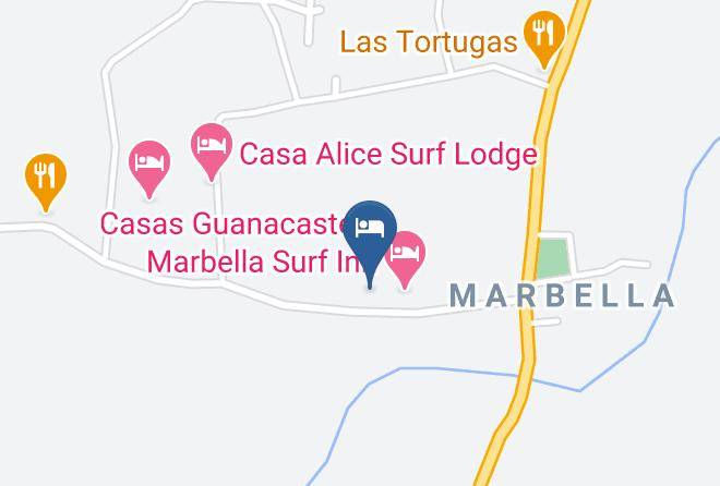 Santa Cruz - Loft Marbella Guanacaste Maps