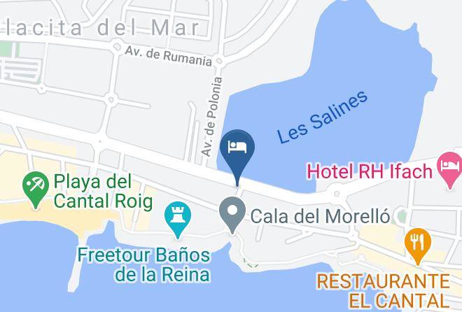 Alicante - Loft Playa Salinas Calpe Maps