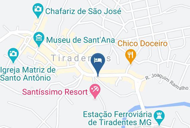 Tiradentes - Lofts Do Largo Maps