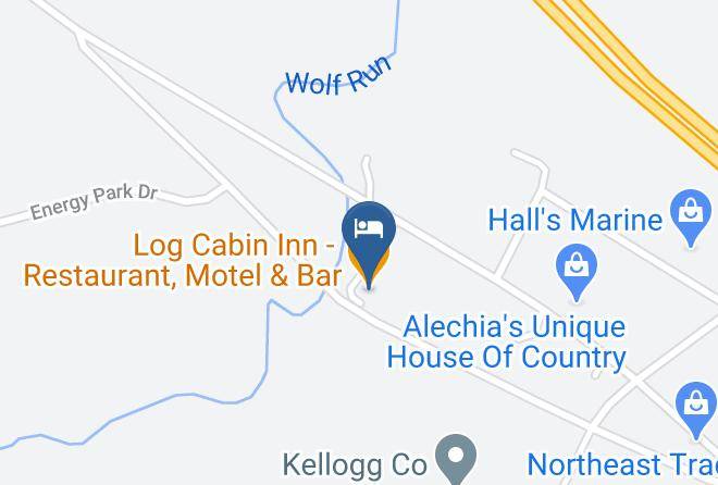 Lycoming - Log Cabin Inn Restaurant Motel & Bar Maps