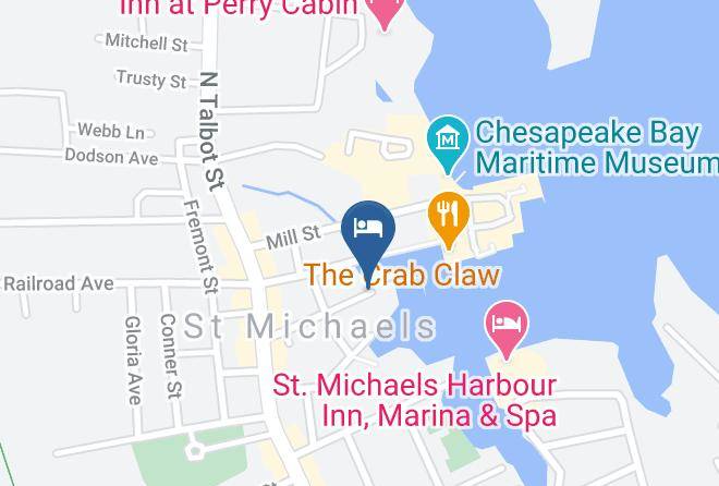 Talbot - Log Canoe Inn Maps