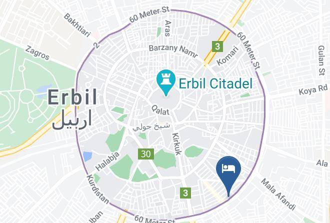 Erbil - Logal Hotel Maps