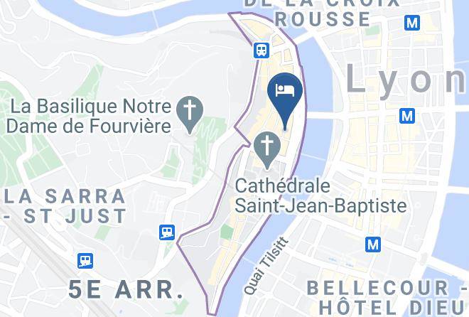 Rhone - Loge Des 3 Maries Maps