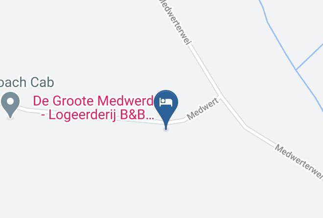 Noardeast Fryslan - Logeerboerderij De Groote Medwert Maps
