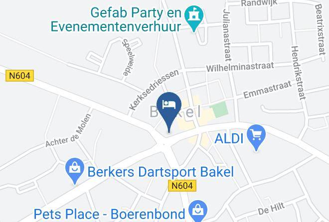 Gemert Bakel - Logement 1818 Maps