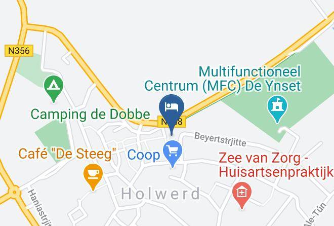 Noardeast Fryslan - Logement De Stelpshoeve Maps