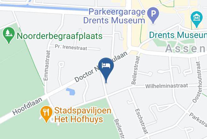 Assen - Logement No5 Bed And Breakfast Maps