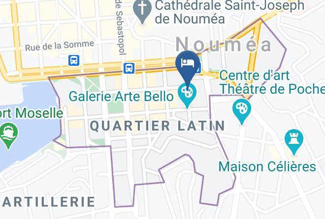 Noumea - Logement Touristique A Noumea Entre Ciel & Terre Maps