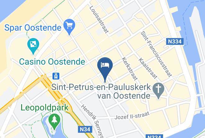West Flanders - Logies Zen Aan Zee Maps