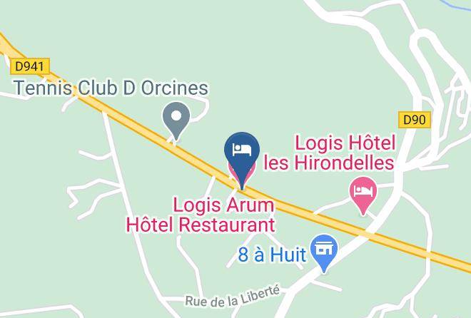 Puy De Dome - Logis Arum Hotel Restaurant Maps