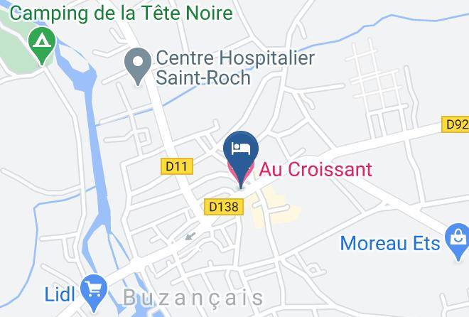 Indre - Au Croissant Maps