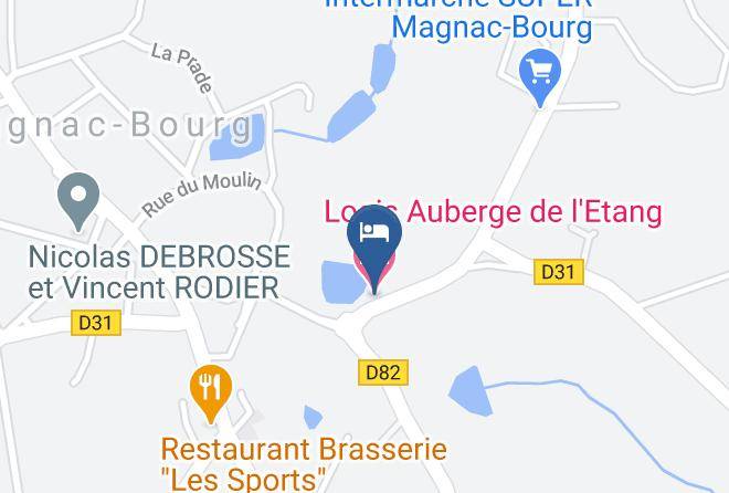 Haute Vienne - Logis Auberge De L'etang Maps