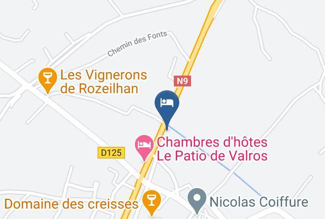 Herault - Logis Auberge De La Tour Maps