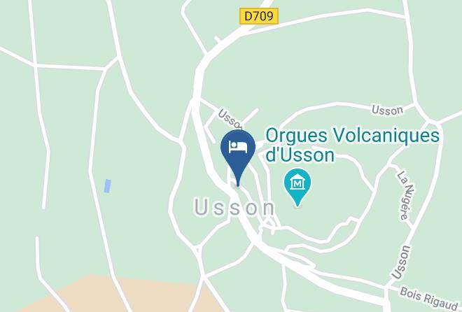 Puy De Dome - Logis Auberge De Margot Maps