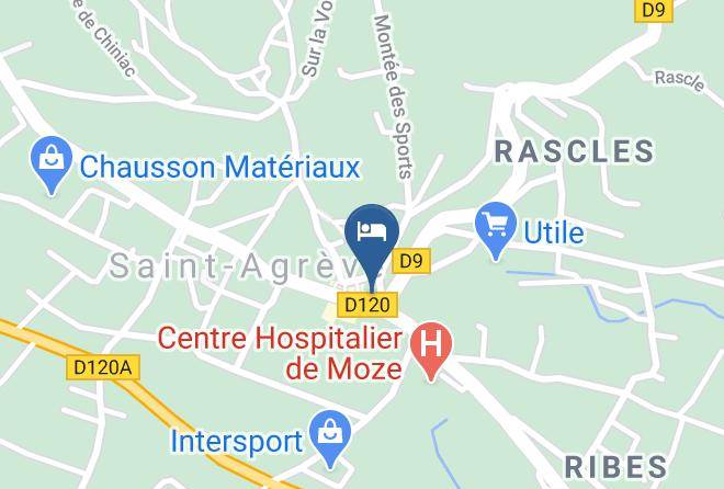 Ardeche - Logis Auberge Des Cevennes Maps