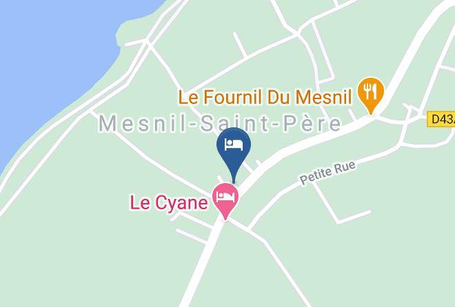 Aube - Logis Auberge Du Lac Rest Au Vieux Pressoir Maps