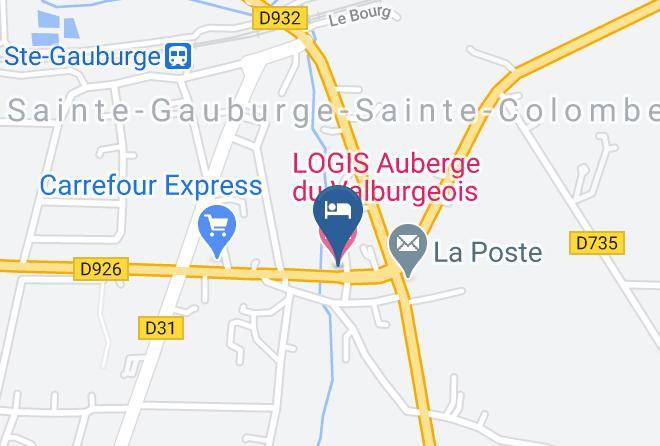 Orne - Logis Auberge Du Valburgeois Maps