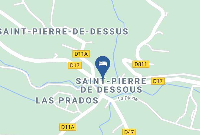 Ariege - Logis Auberge La Barguillere Maps