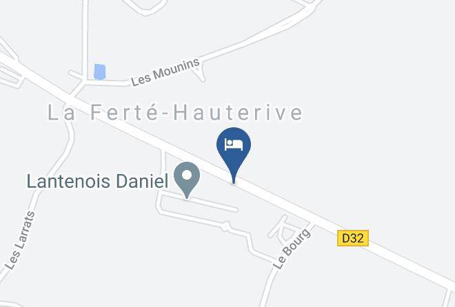Allier - Logis Auberge Les Muriers Maps